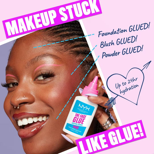 NYX Professional Makeup Pre-Base de Maquillaje de Alta Adherencia The Face Glue