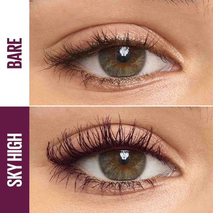 Maybelline Máscara de Pestañas Alargadora y Voluminizadora Lavable Lash Sensational Sky High