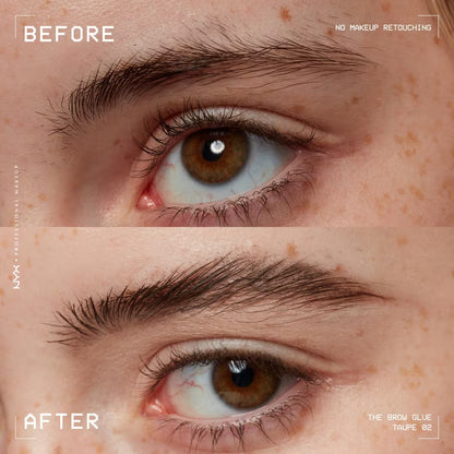 NYX Gel Fijador de Cejas con Efecto Laminado The Brow Glue