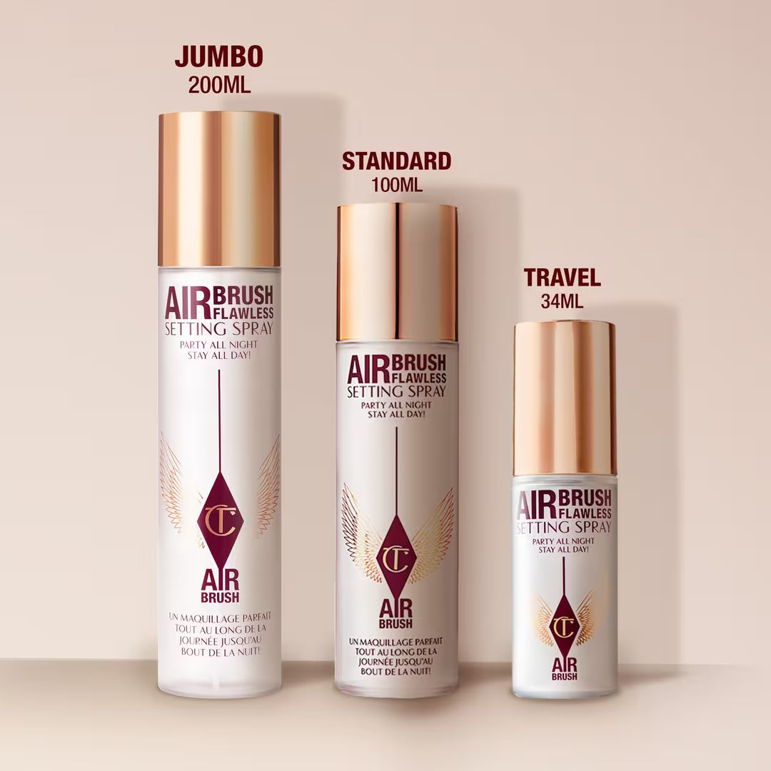 Charlotte Tilbury Bruma Fijadora Hidratante e Impermeable Airbrush Flawless