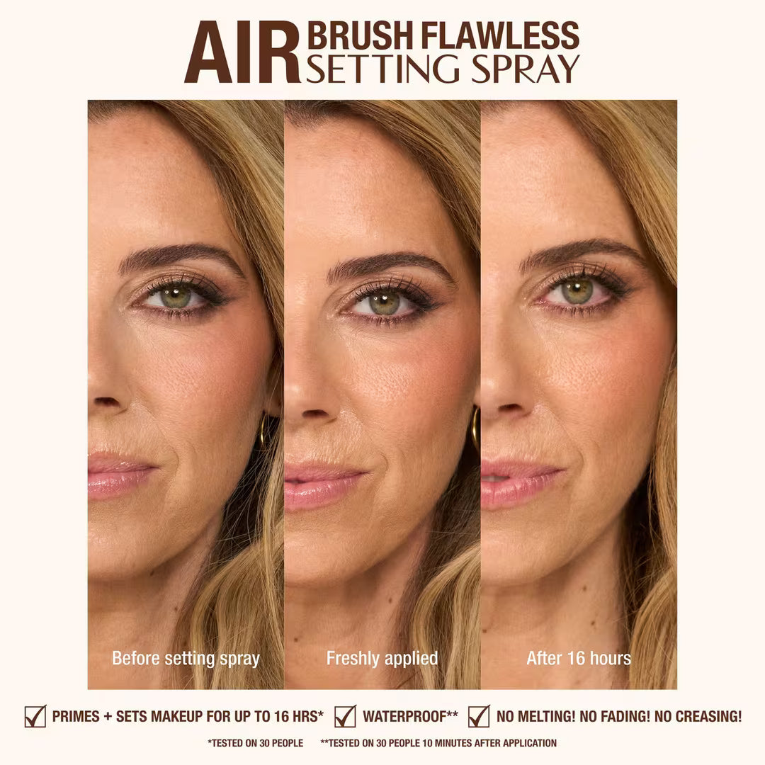 Charlotte Tilbury Bruma Fijadora Hidratante e Impermeable Airbrush Flawless