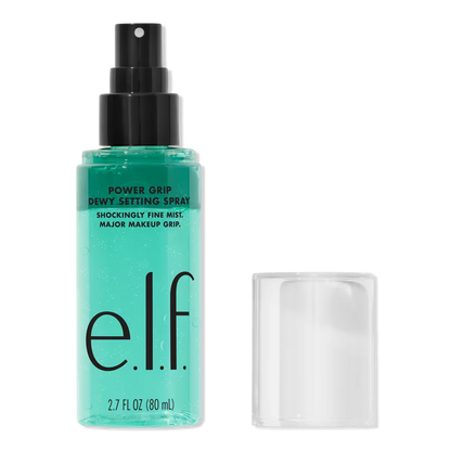 e.l.f. Cosmetics Spray Fijador Bifásico de Maquillaje Efecto Luminoso Power Grip