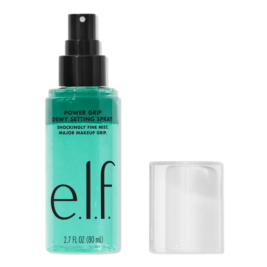 e.l.f. Cosmetics Spray Fijador Bifásico de Maquillaje Efecto Luminoso Power Grip