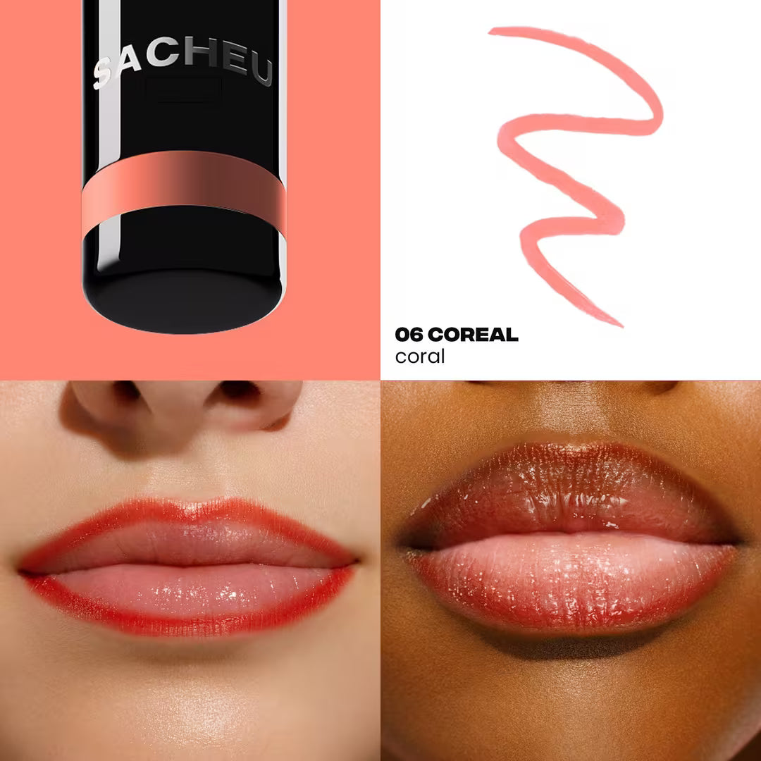 SACHEU Delineador de Labios Semipermanente Desprendible Stay-N