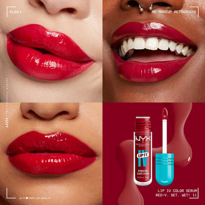 Tinta en Brillo Hidratante Lip IV Hydrating Gloss Stain – NYX Professional Makeup