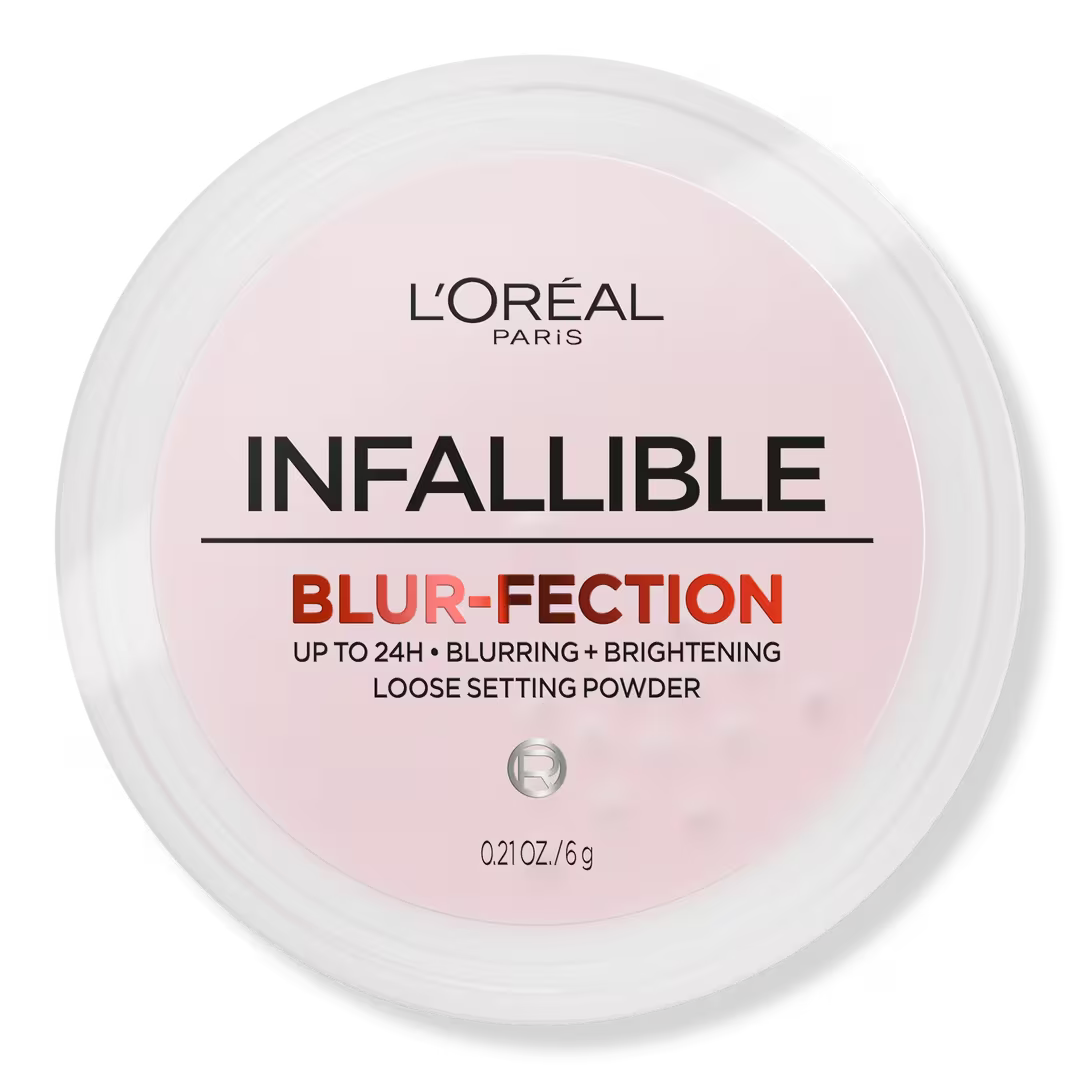L'Oréal Polvo Suelto Fijador de Larga Duración con Efecto Difuminador Infallible Blur-Fection
