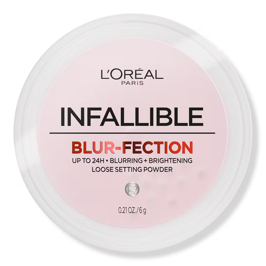 L'Oréal Polvo Suelto Fijador de Larga Duración con Efecto Difuminador Infallible Blur-Fection