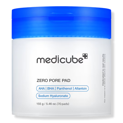 Medicube Almohadillas Tónicas Exfoliantes para Minimizar Poros Zero Pore Pad