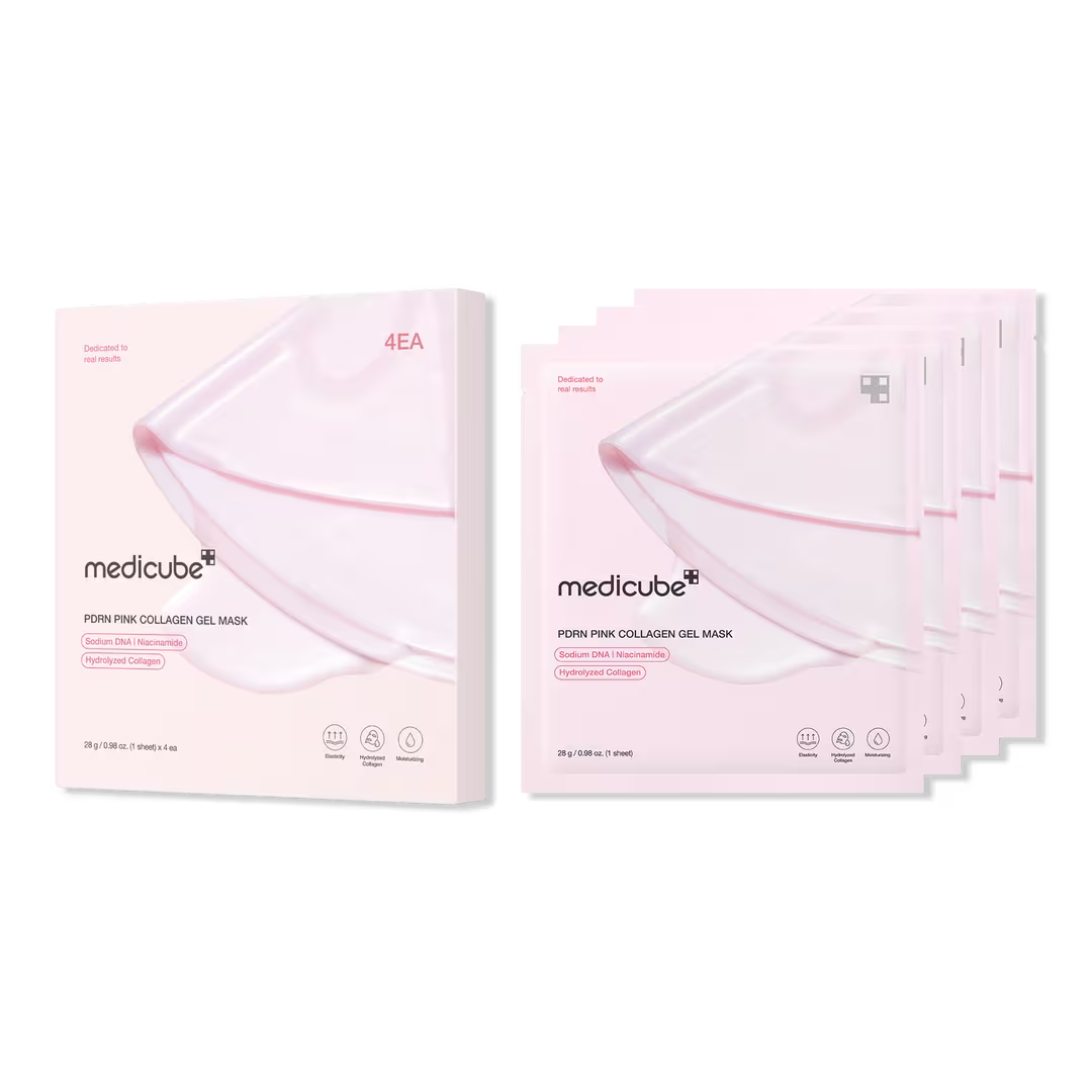 Medicube Mascarilla de Hidrogel Rejuvenecedora PDRN Pink Collagen Gel Mask