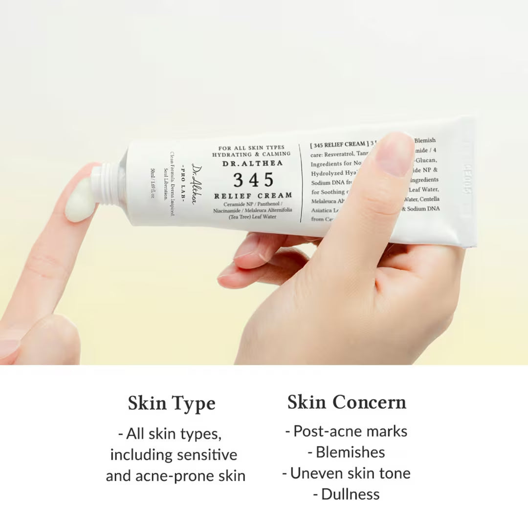 Dr. Althea Crema Facial Calmante y Regeneradora 345 Relief Cream