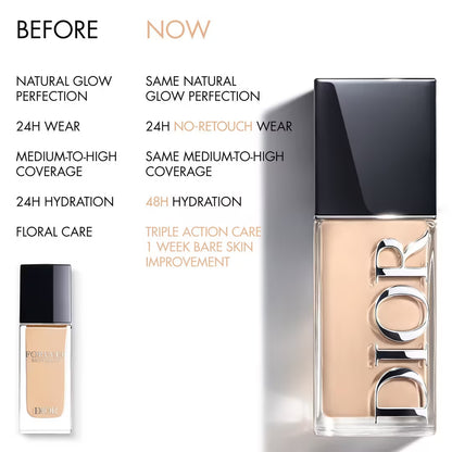 Dior Base de Maquillaje Fluida Luminosa de Larga Duración Forever Skin Glow