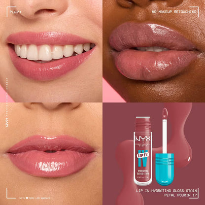 Tinta en Brillo Hidratante Lip IV Hydrating Gloss Stain – NYX Professional Makeup