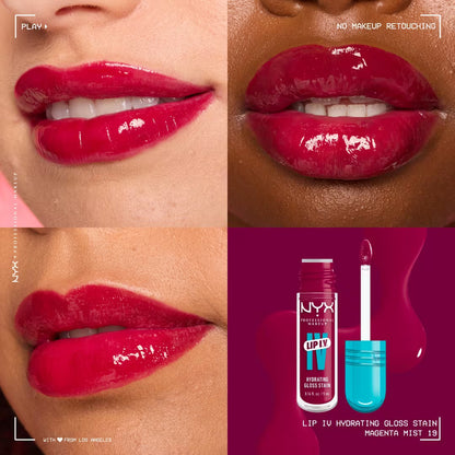 Tinta en Brillo Hidratante Lip IV Hydrating Gloss Stain – NYX Professional Makeup