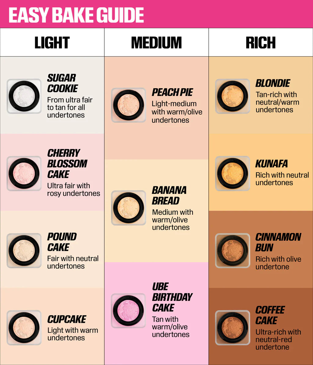 Polvo Suelto Traslúcido Easy Bake – Huda Beauty