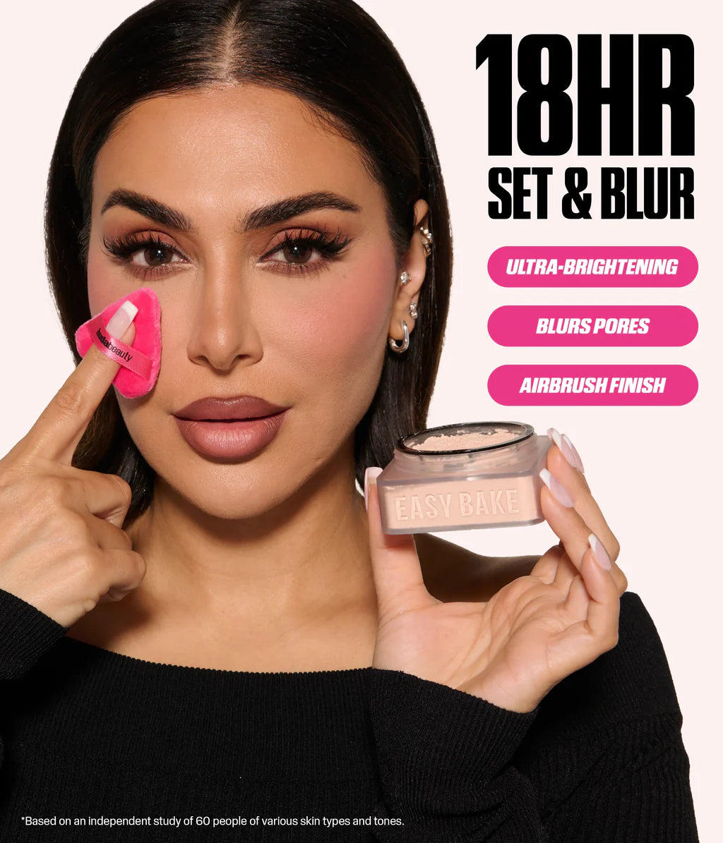 Polvo Suelto Traslúcido Easy Bake – Huda Beauty