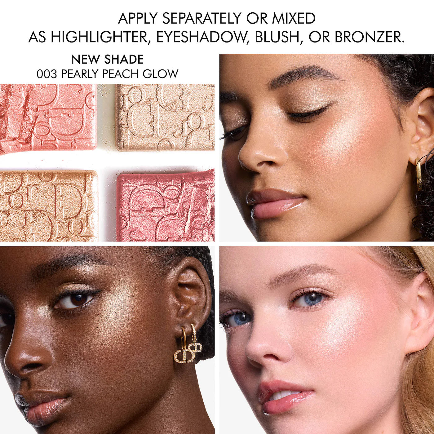 Paleta de Iluminadores Backstage Glow Face Palette – Dior